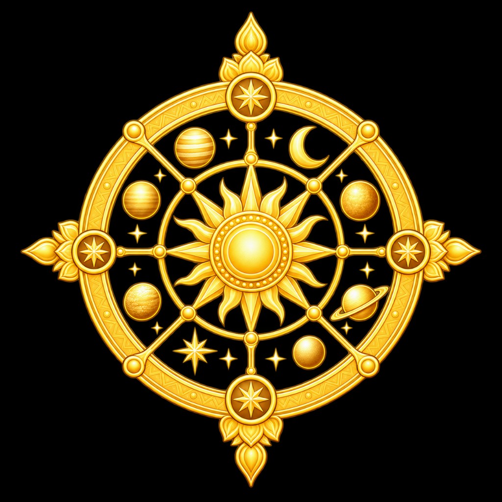 Emblema de Jyotish de Rishi Shala